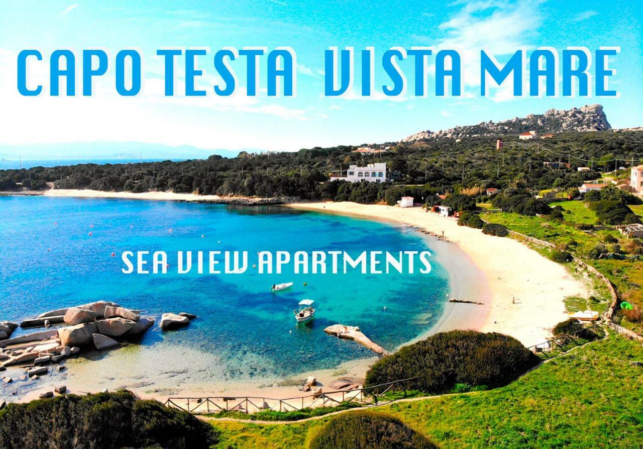 Capo Testa Vista Mare Exterior foto